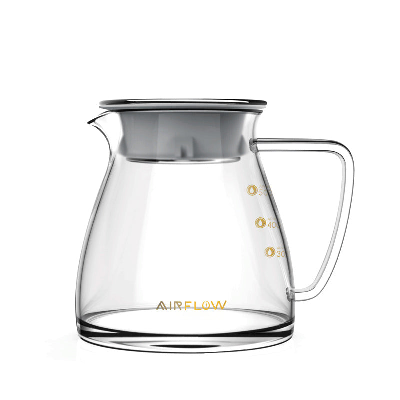AIRFLOW high borosilicate glass sharing jar
