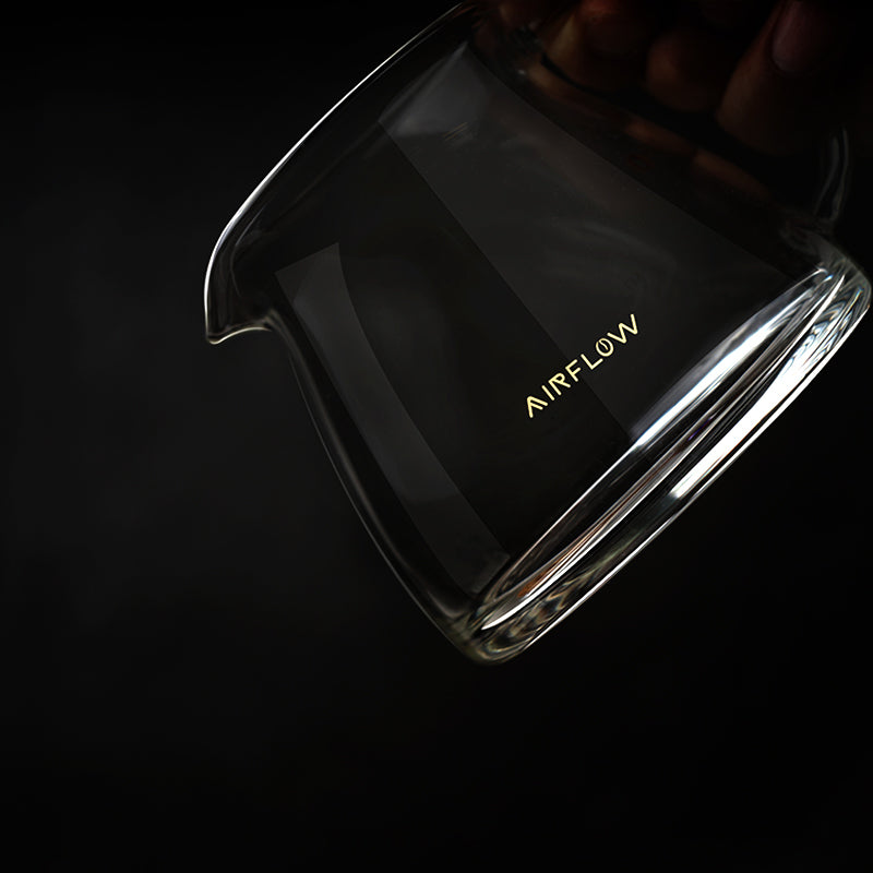 AIRFLOW high borosilicate glass sharing jar