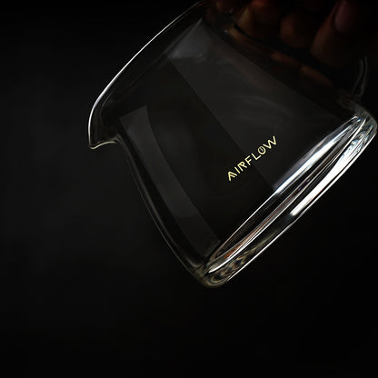AIRFLOW high borosilicate glass sharing jar