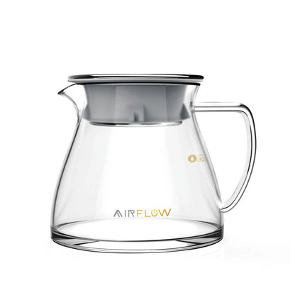 AIRFLOW high borosilicate glass sharing jar