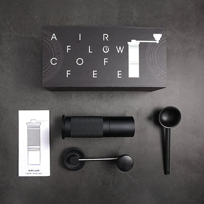 AIRFLOW hand-cranked coffee grinder