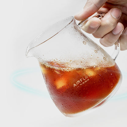 High borosilicate glass sharing pot