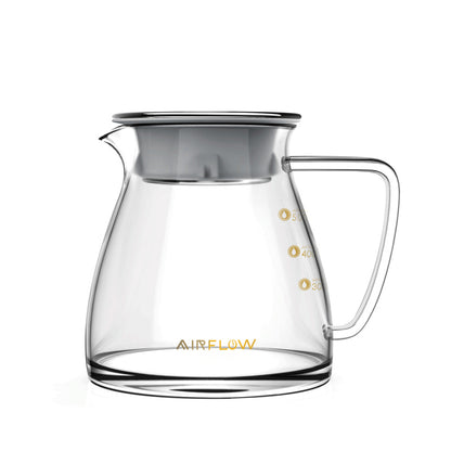 AIRFLOW high borosilicate glass sharing jar
