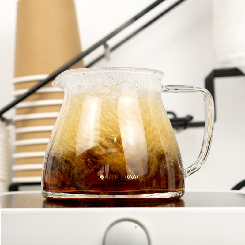 AIRFLOW high borosilicate glass sharing jar