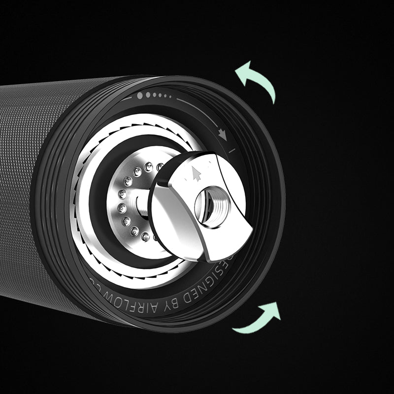 AIRFLOW hand-cranked coffee grinder